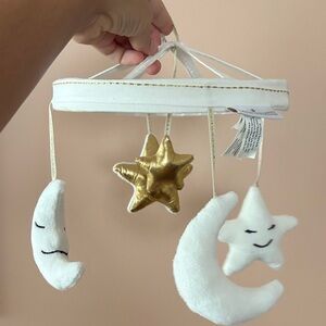 Emily and Merritt White and Gold Kids Mobile pottery barn kids